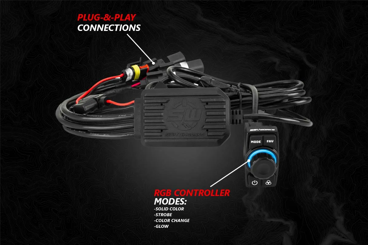 2014-2023 Polaris RZR V-Spec 5-Speaker Plug-&-Play Kit for Ride Command