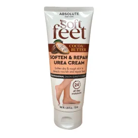 Absolute New York Soft Feet Soften & Repair Urea Foot Cream 4.06oz/ 120ml