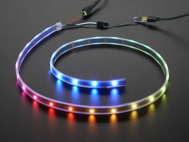 Adafruit NeoPixel LED Strip Starter Pack - 30 LED meter - Black