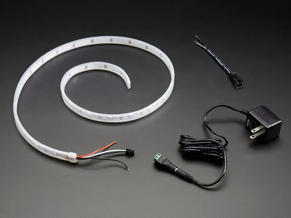 Adafruit NeoPixel LED Strip Starter Pack - 30 LED meter - White