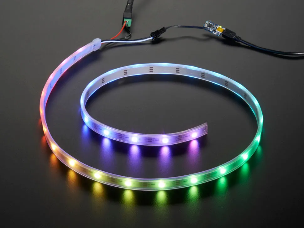 Adafruit NeoPixel LED Strip Starter Pack - 30 LED meter - White