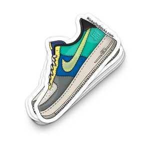 Air Force 1 Low "UNDFTD Smoke Grey" Sneaker Sticker