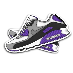 Air Max 90 "Recraft Purple" Sneaker Sticker