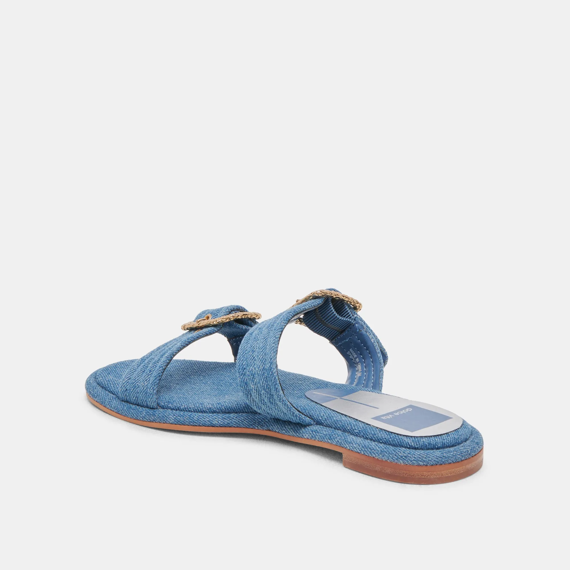 ALAINA SANDALS BLUE DENIM