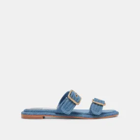 ALAINA SANDALS BLUE DENIM