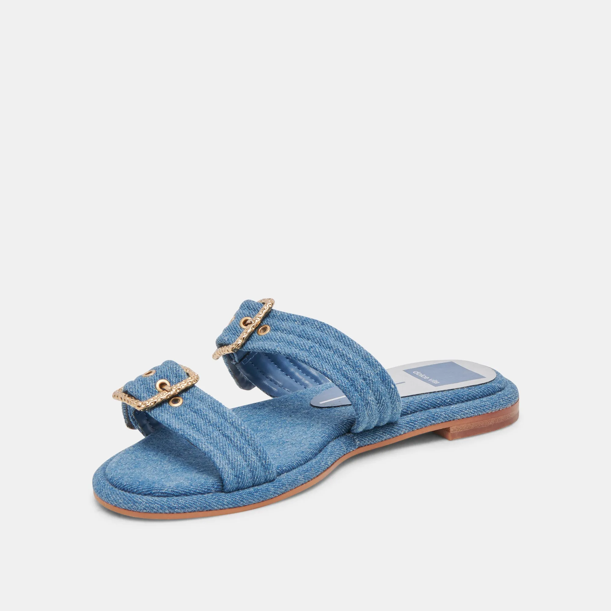 ALAINA SANDALS BLUE DENIM