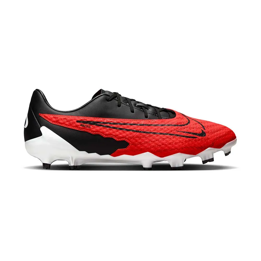 All Gender Nike Phantom GX Academy MG Soccer Cleat - Bright Crimson/Black-White- Regular (D)