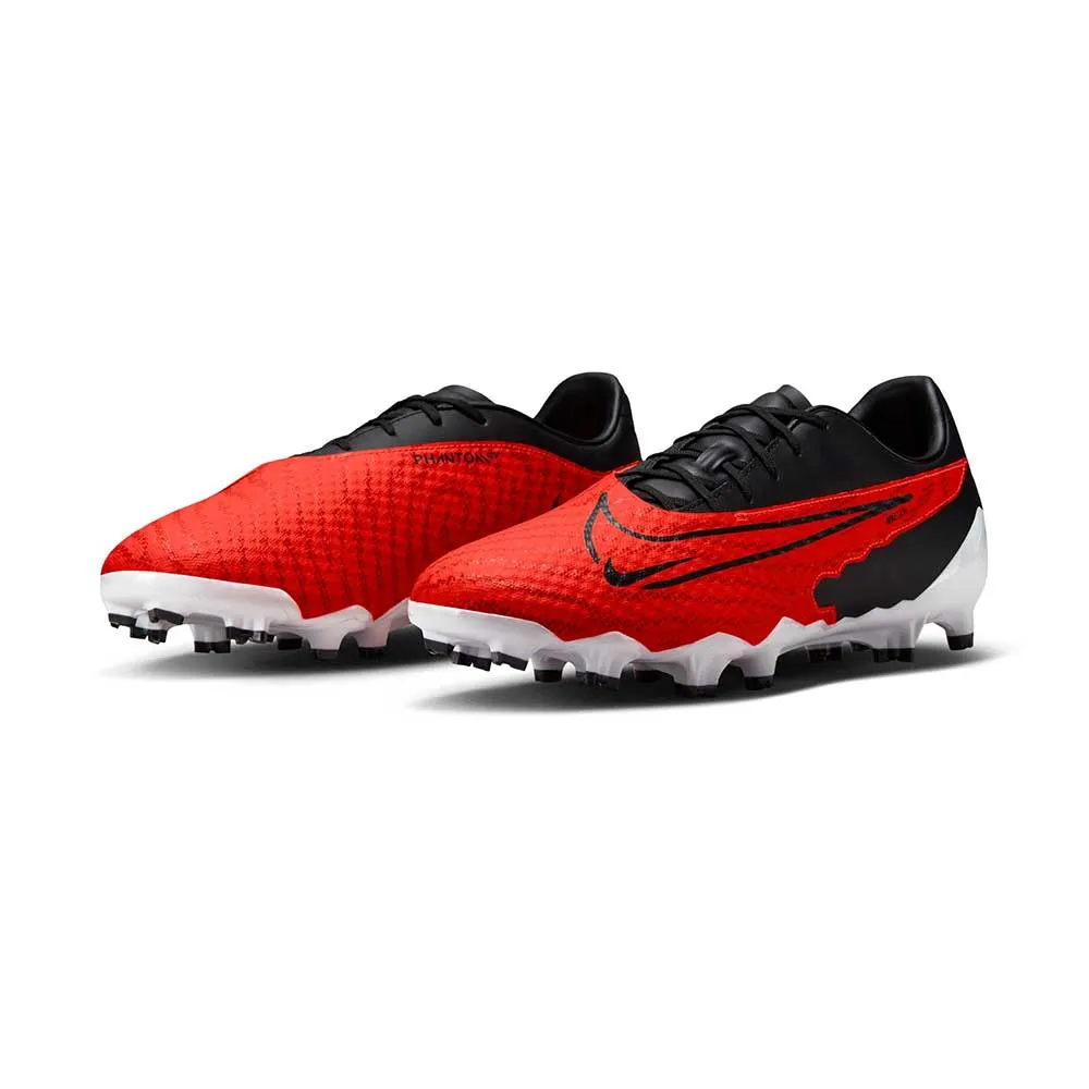 All Gender Nike Phantom GX Academy MG Soccer Cleat - Bright Crimson/Black-White- Regular (D)