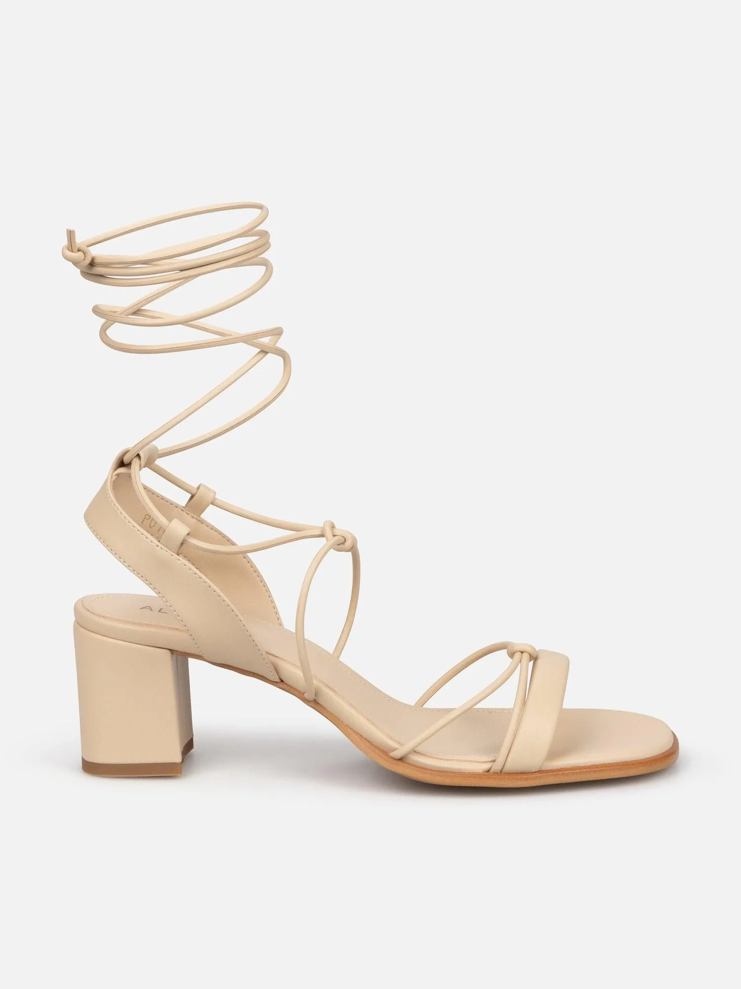 Alohas Sophie Corn Vegan Sand Strappy Sandals - Corn