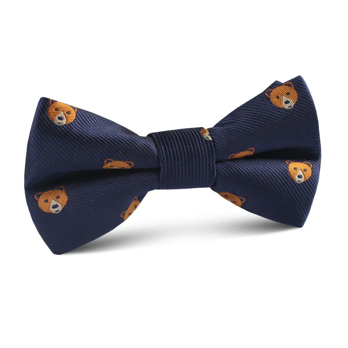 American Brown Bear Kids Bow Tie