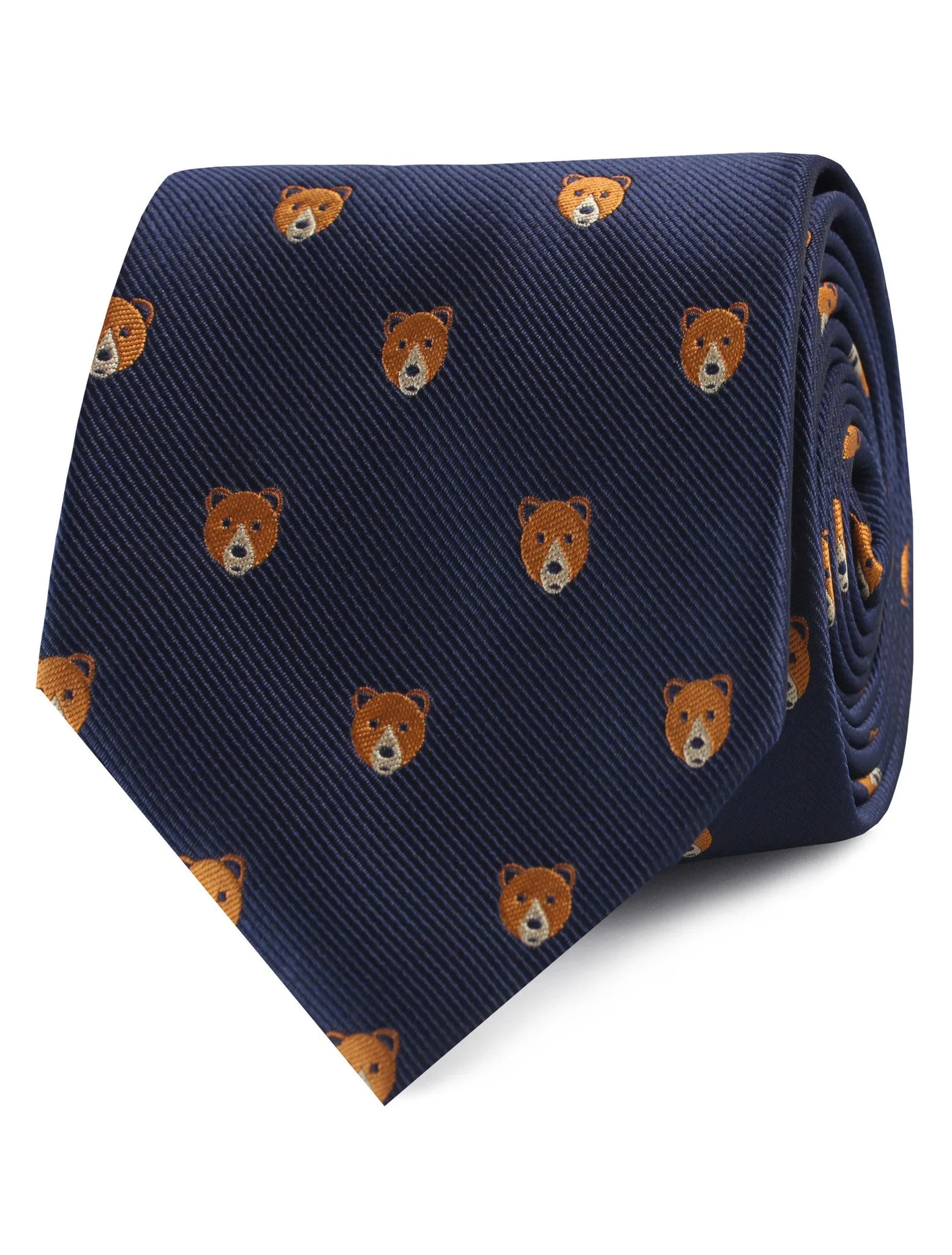 American Brown Bear Tie