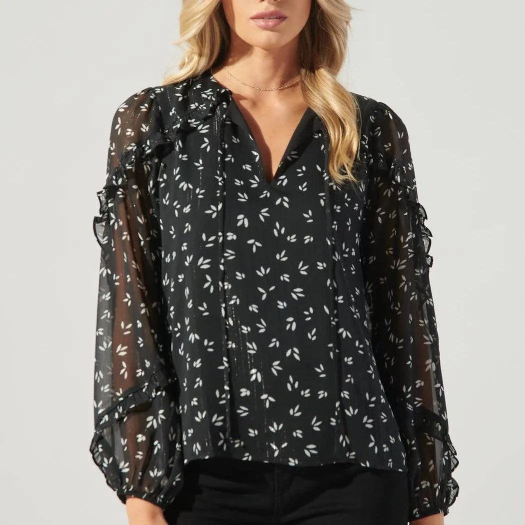 Annabella Ruffle Blouse