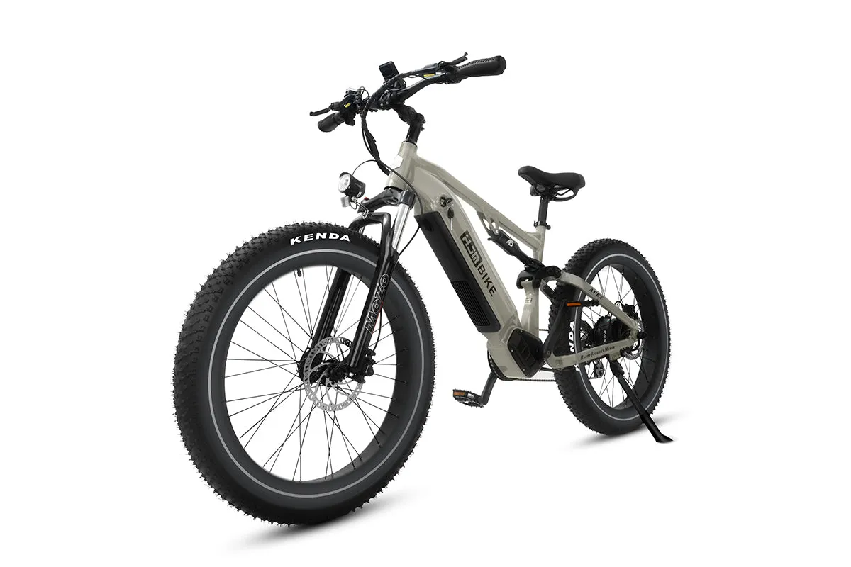 Apex Full Suspension Fat Tire Ebike 1000W