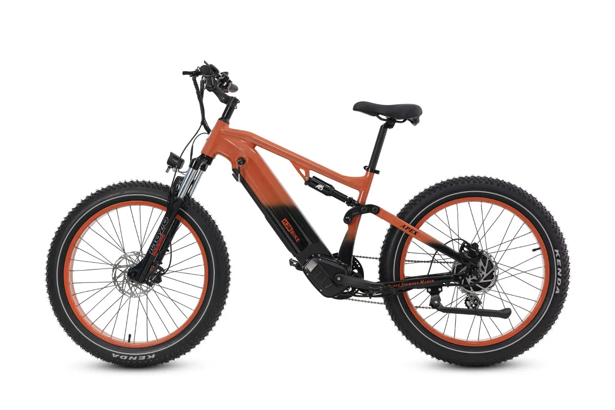 Apex Full Suspension Fat Tire Ebike 1000W