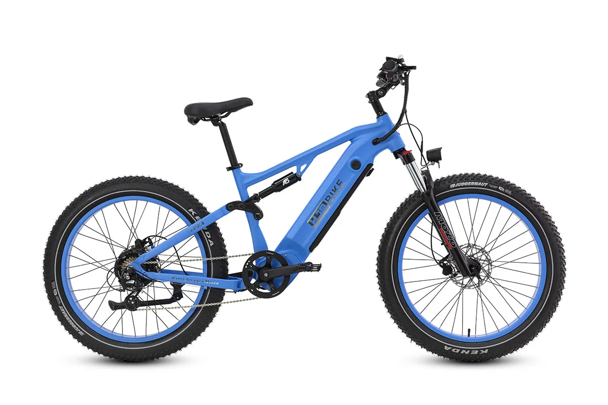 Apex Full Suspension Fat Tire Ebike 1000W