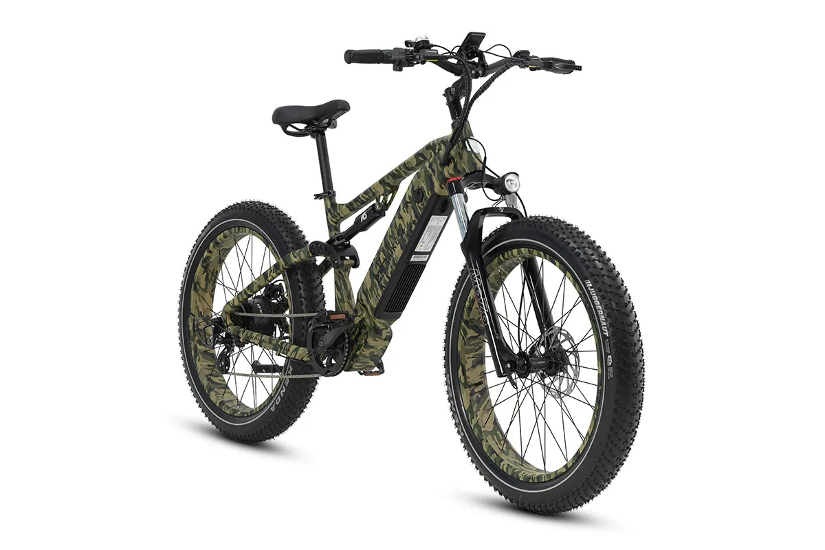 Apex Full Suspension Fat Tire Ebike 1000W