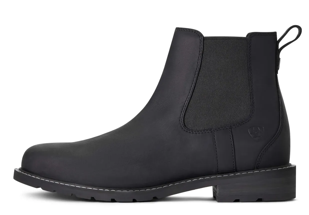 ARIAT MNS WEXFORD WATERPROOF CASUAL BOOT BLACK