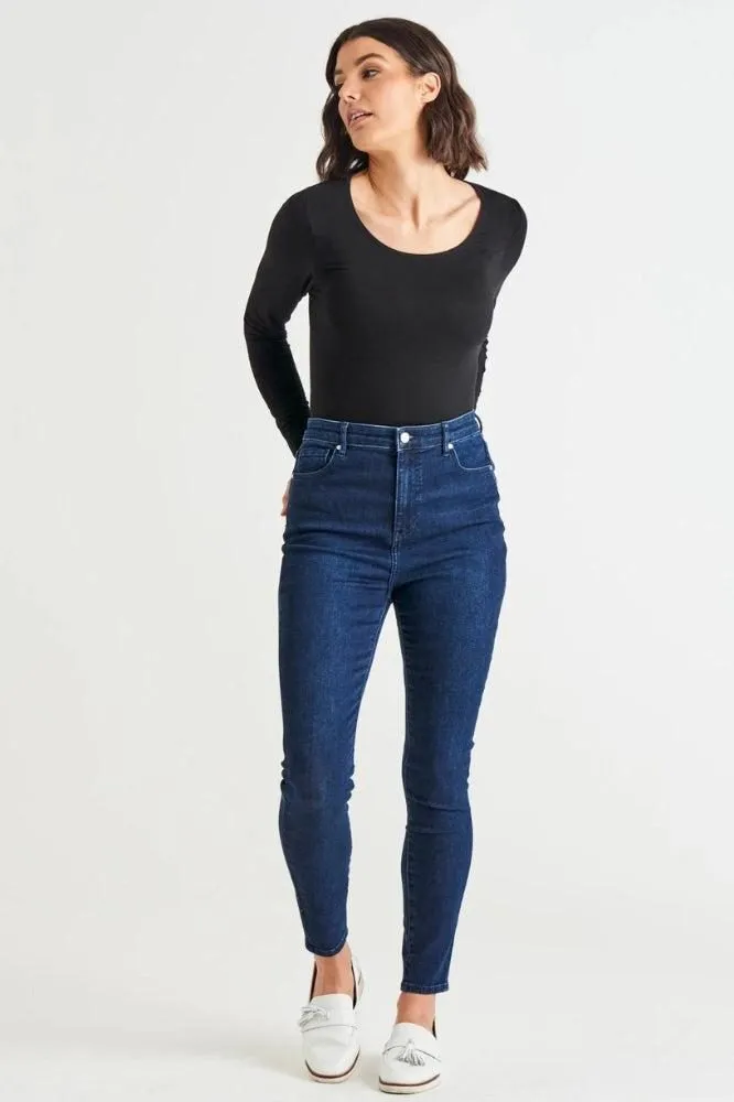 Betty Basics Essential Jean Indigo Blue