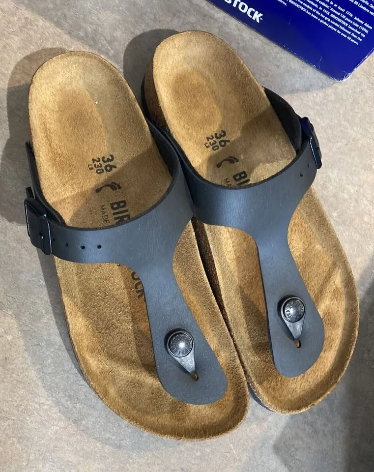 Birkenstock Gizeh BS Black US L5.0 M3.0; UK 3.5; EU 36; 230 MM