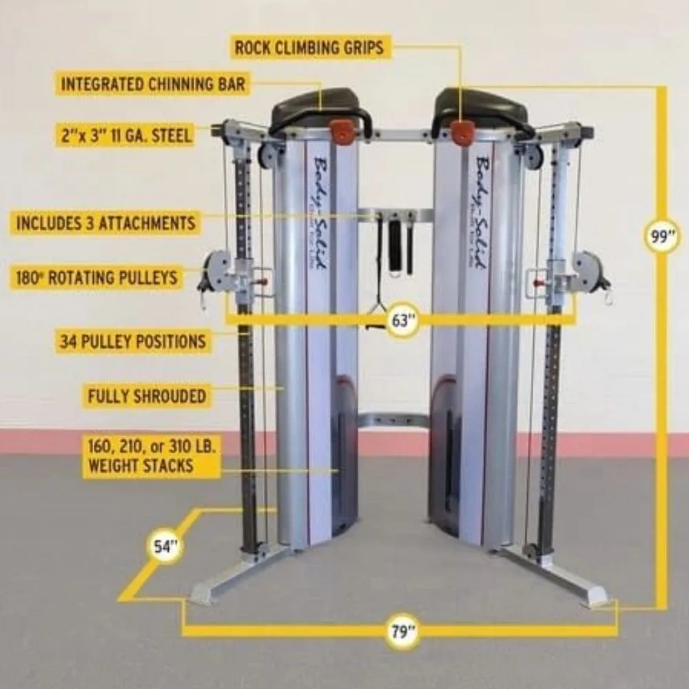 Body-Solid Pro Clubline Series II Functional Trainer S2FT