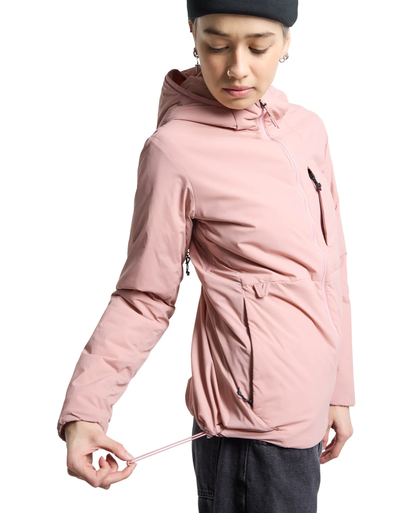 Burton Women's Multipath Hooded Insulated Jacket - Powder Blush