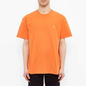 Carhartt WIP Chase T-shirt Orange