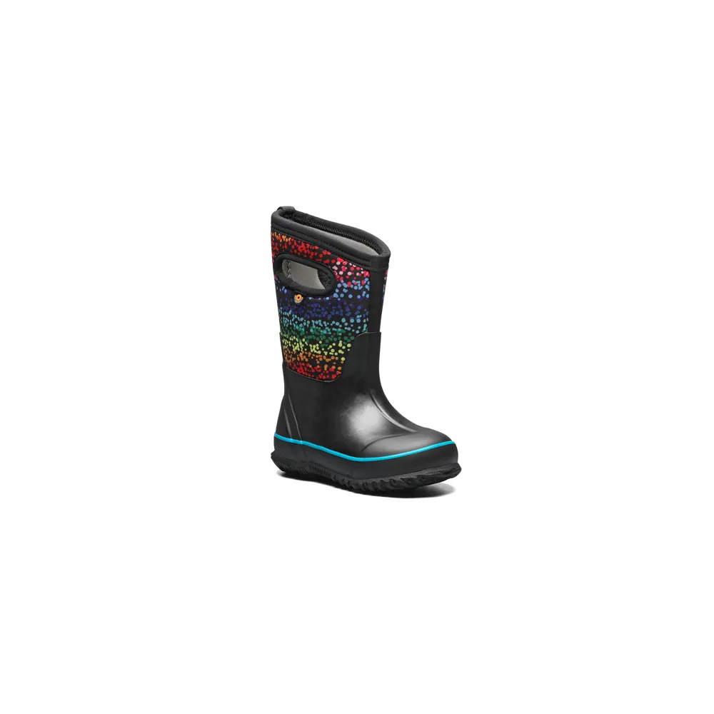 Classic Design A Boot Rainbow Dots (72728)