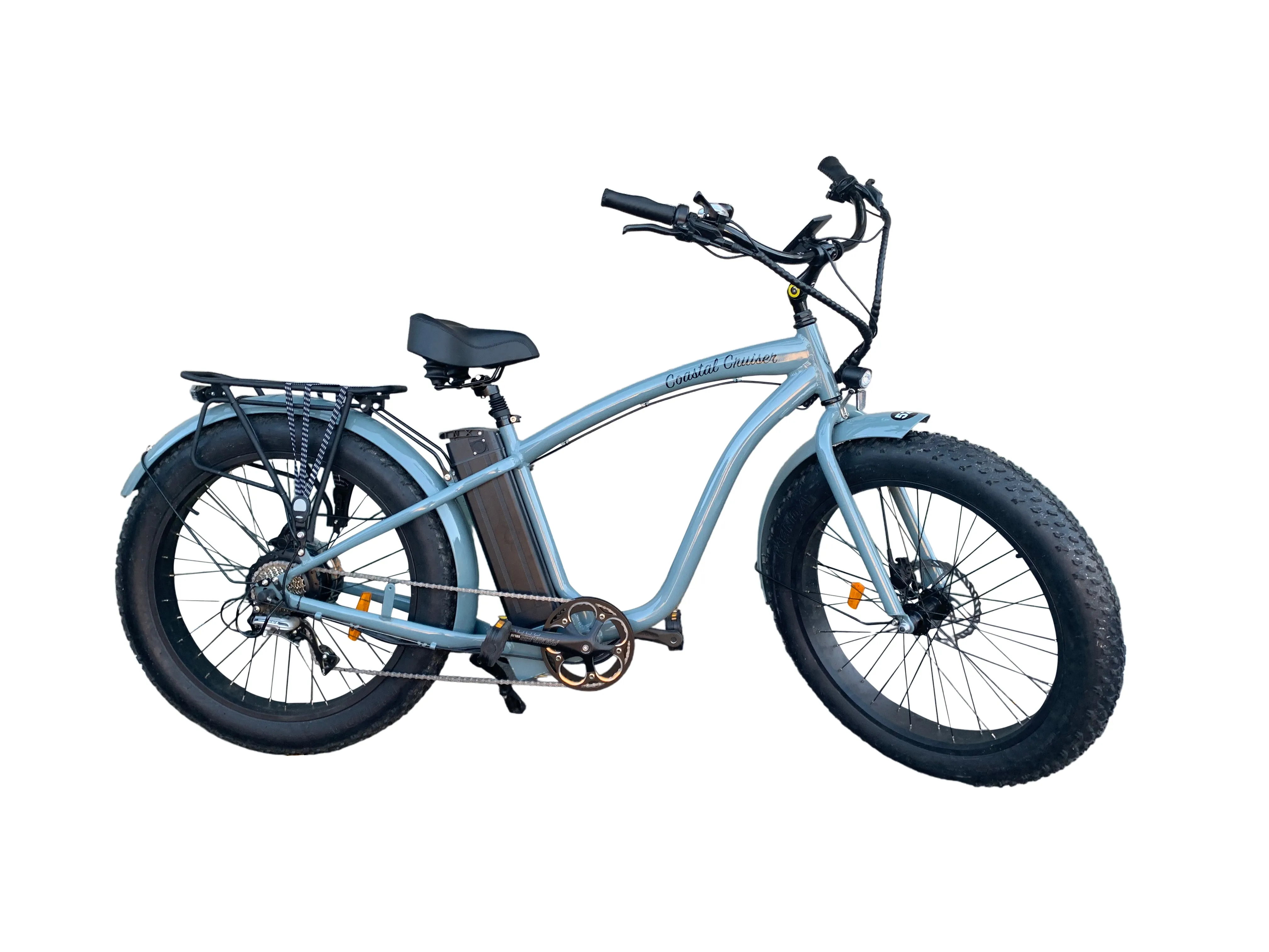 Coastal Cruiser 48V / 750w Fat Tire Cruiser Step Over Electric Bike