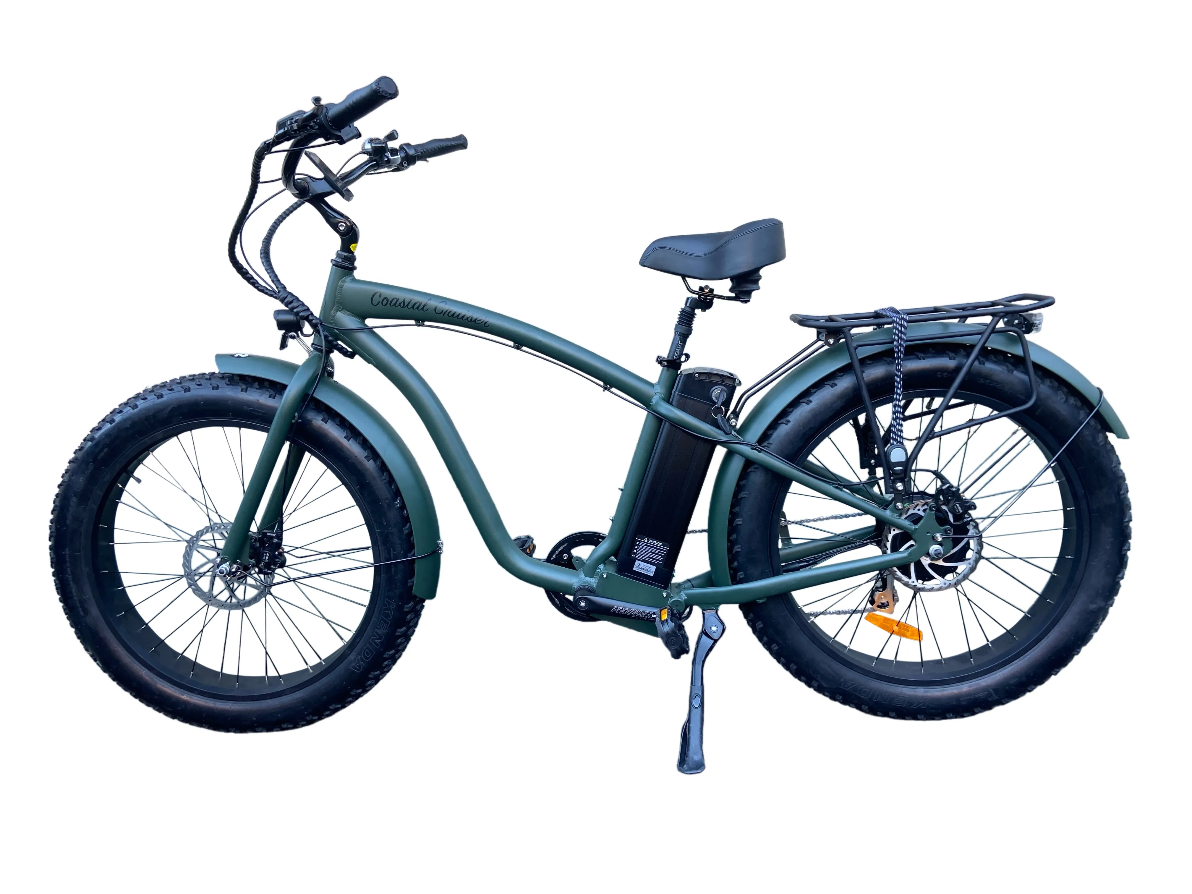 Coastal Cruiser 48V / 750w Fat Tire Cruiser Step Over Electric Bike