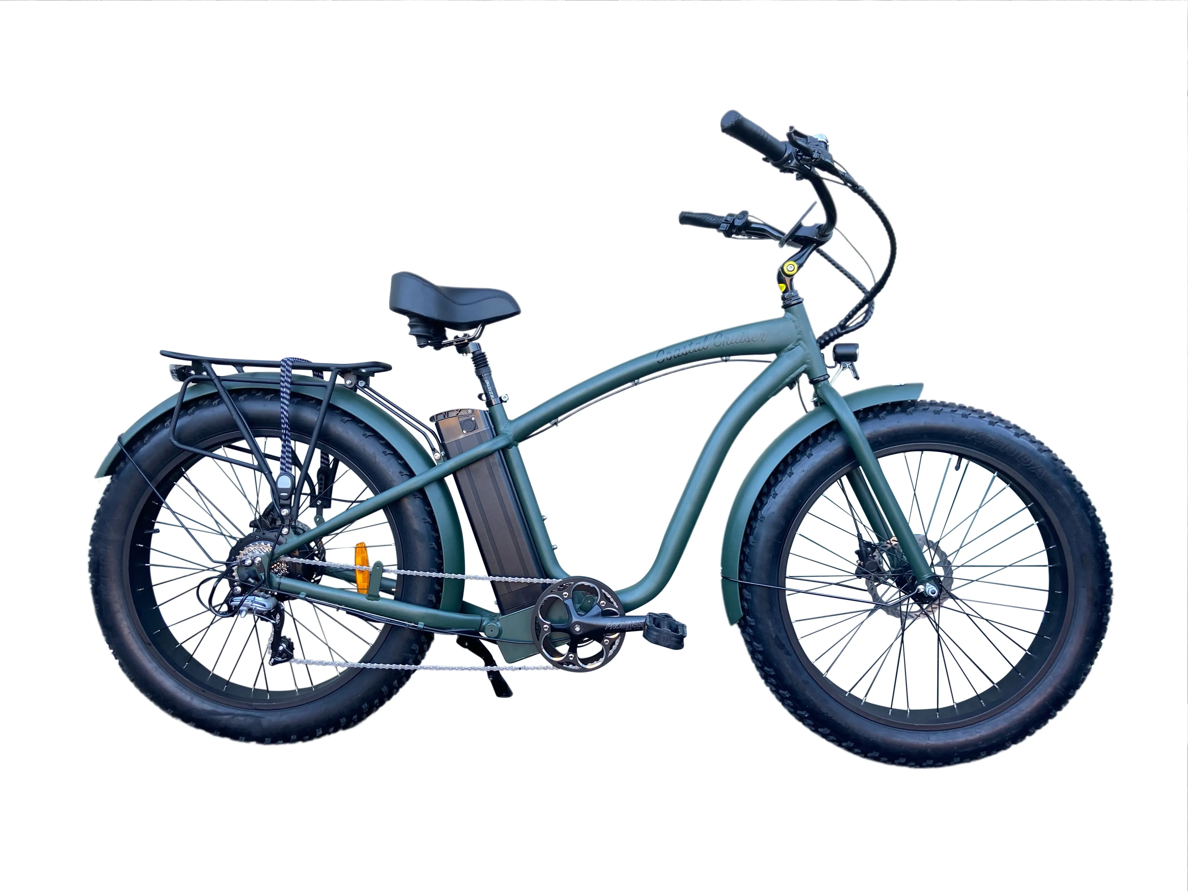 Coastal Cruiser 48V / 750w Fat Tire Cruiser Step Over Electric Bike