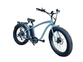 Coastal Cruiser 48V / 750w Fat Tire Cruiser Step Over Electric Bike