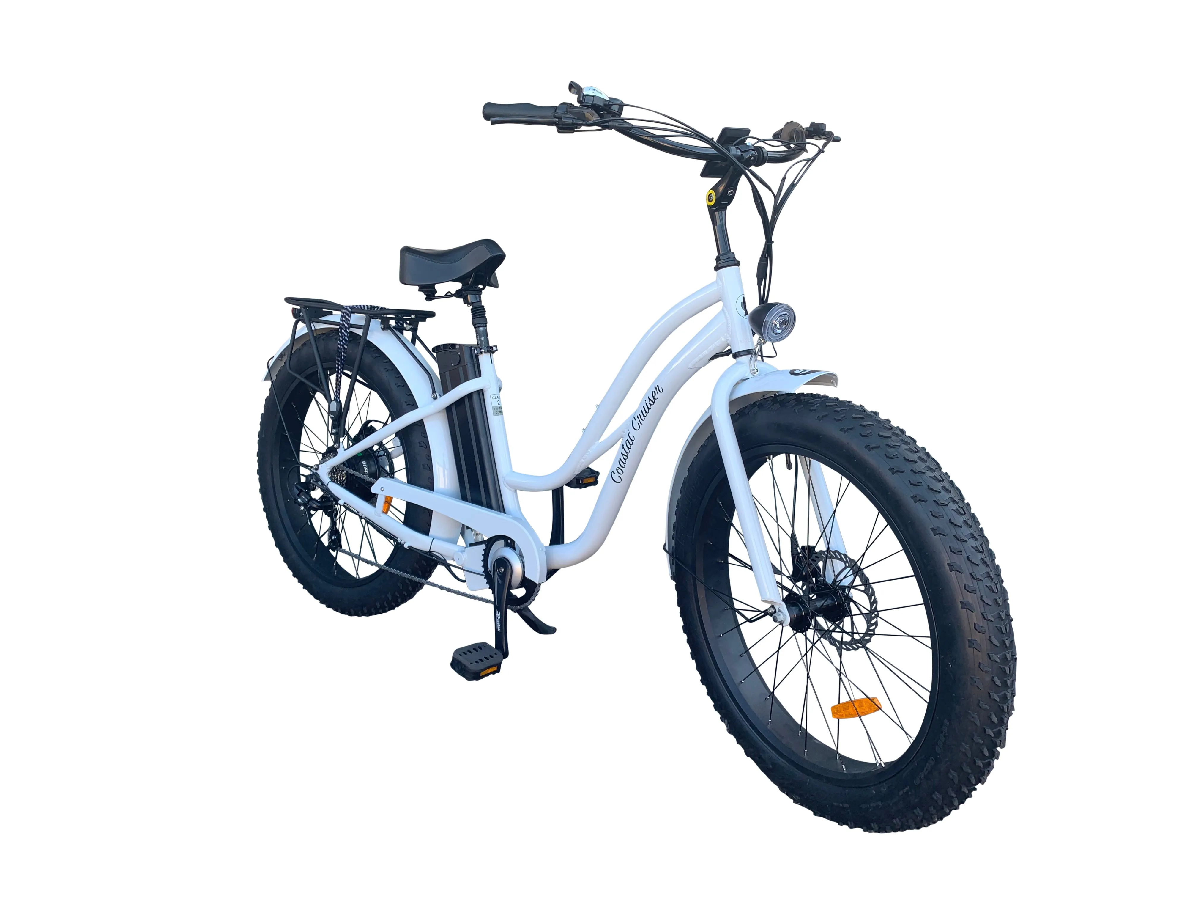 Coastal Cruiser 48V/ 750w Fat Tire Cruiser Step Thru Electric Bike