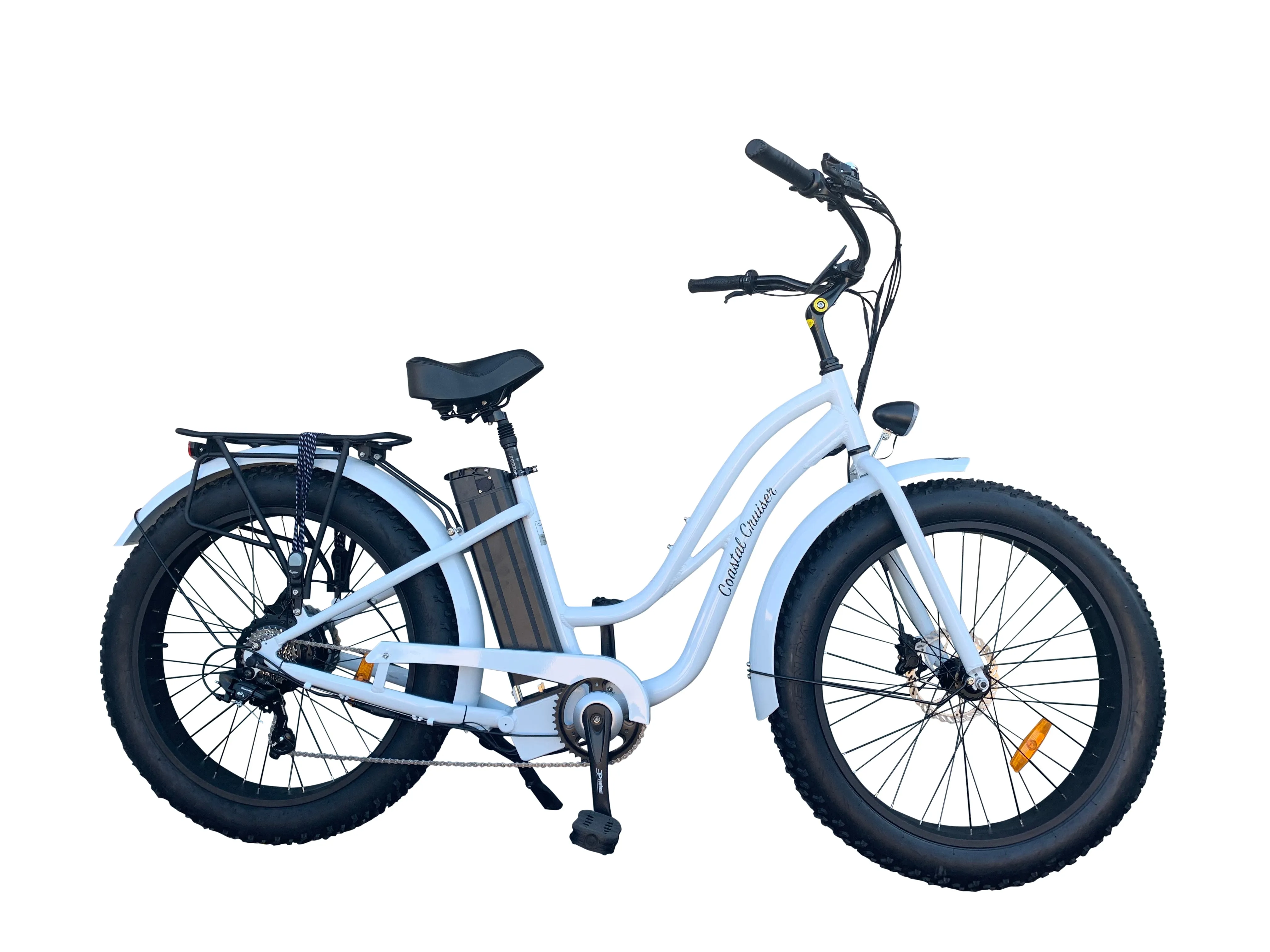 Coastal Cruiser 48V/ 750w Fat Tire Cruiser Step Thru Electric Bike