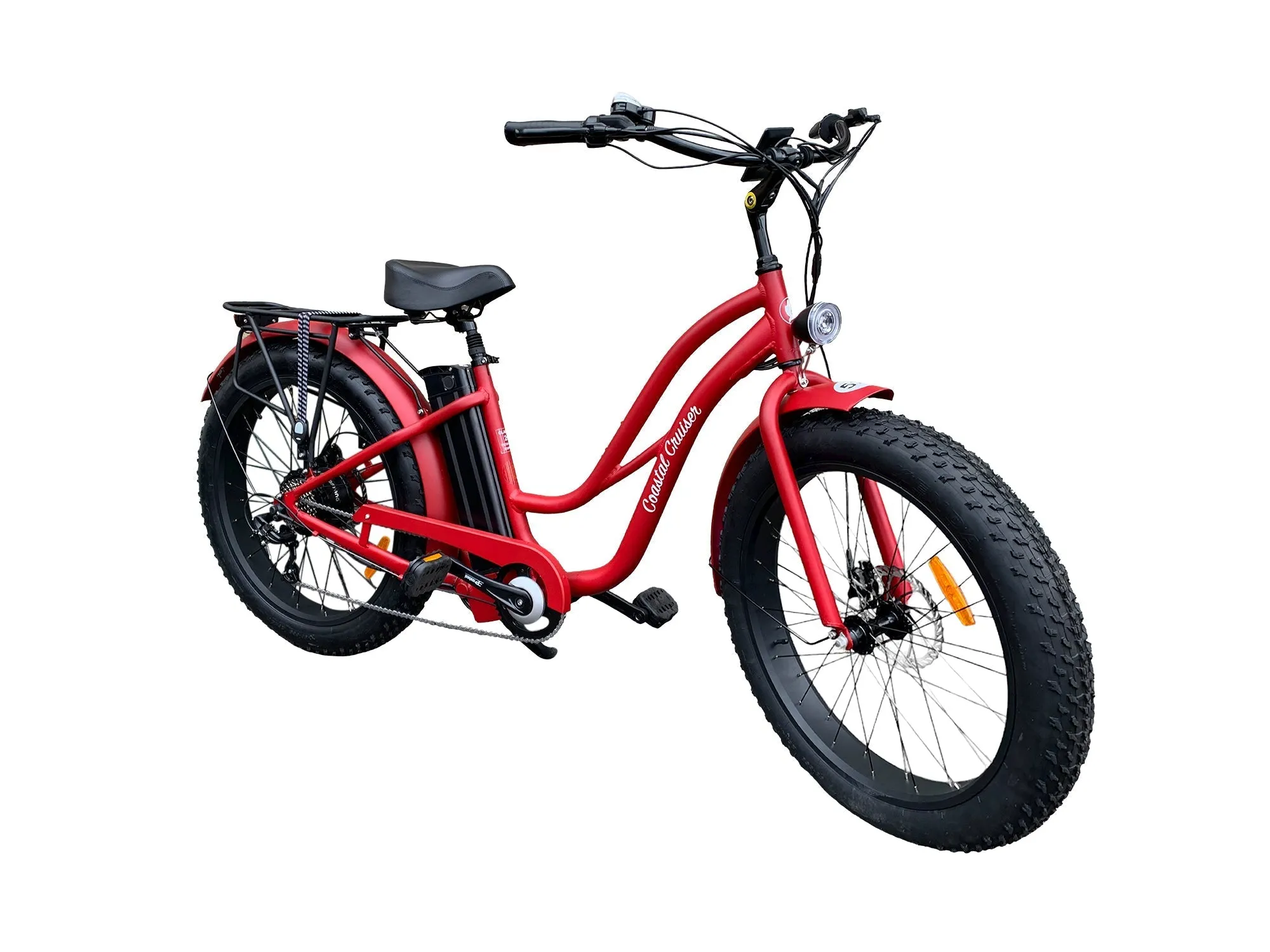 Coastal Cruiser 48V/ 750w Fat Tire Cruiser Step Thru Electric Bike