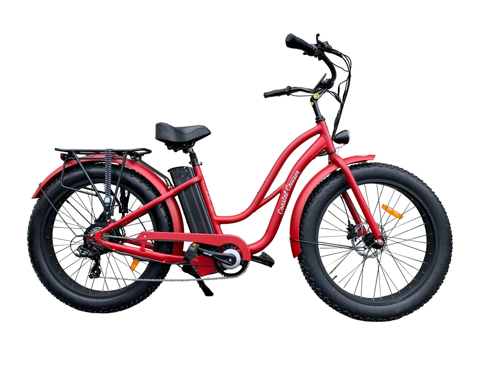 Coastal Cruiser 48V/ 750w Fat Tire Cruiser Step Thru Electric Bike