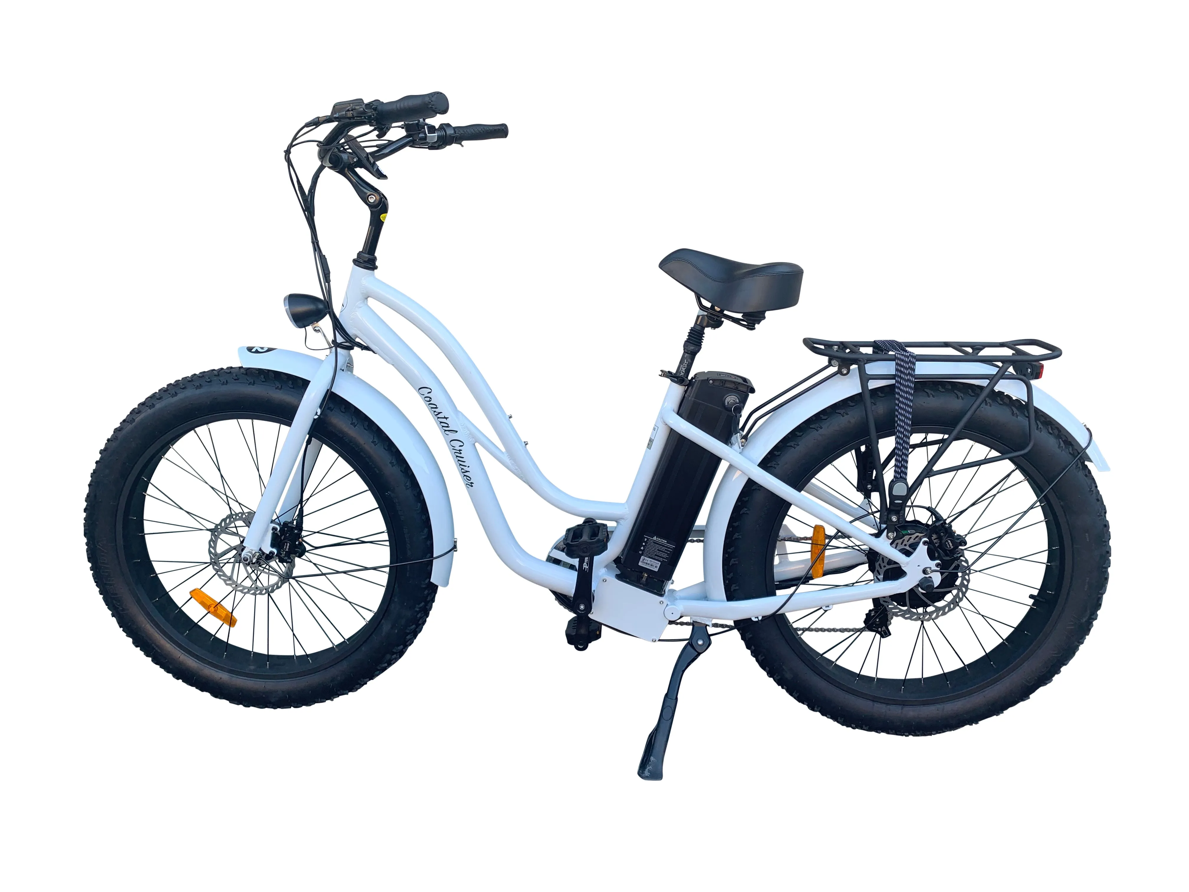 Coastal Cruiser 48V/ 750w Fat Tire Cruiser Step Thru Electric Bike