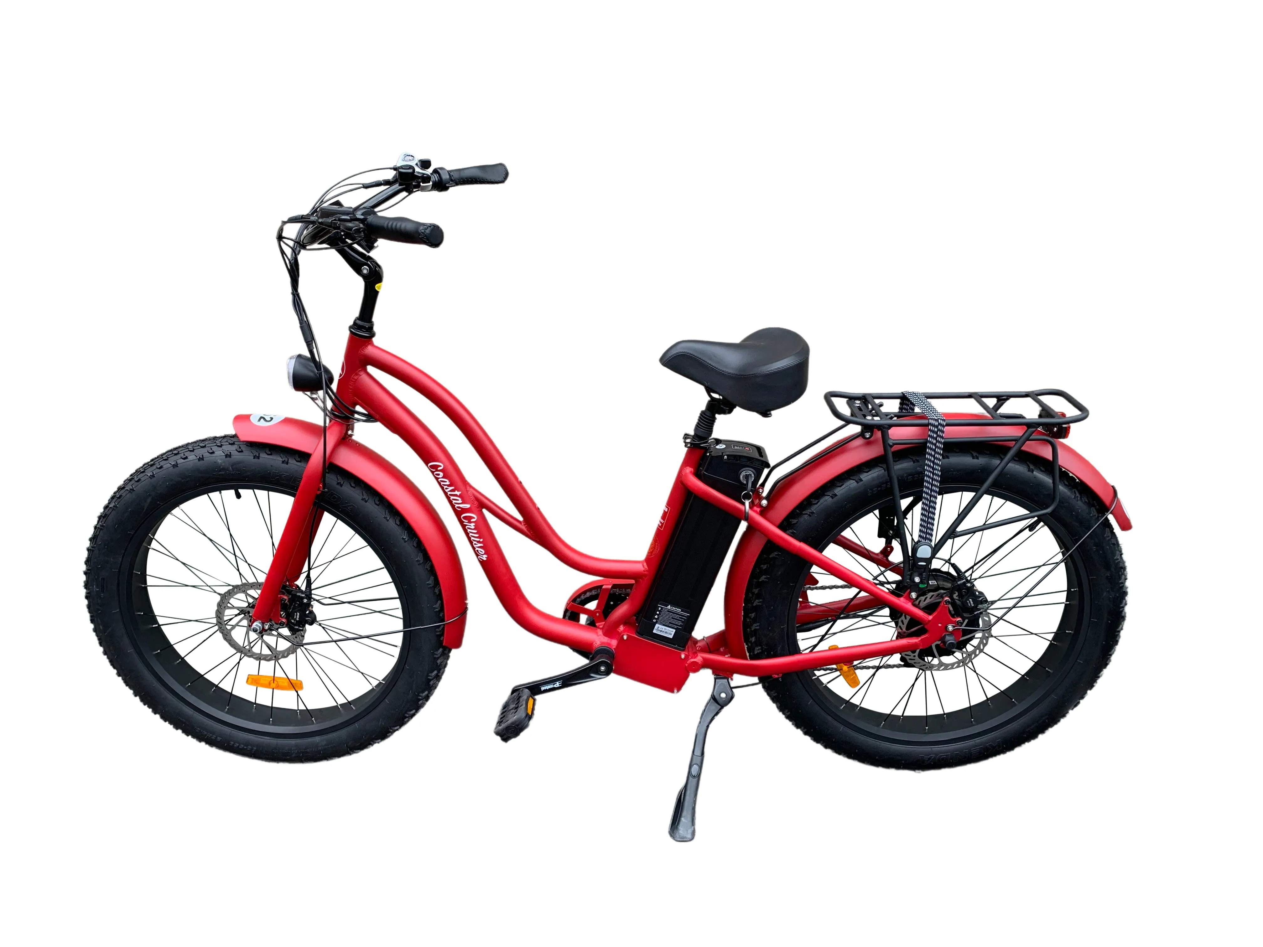 Coastal Cruiser 48V/ 750w Fat Tire Cruiser Step Thru Electric Bike