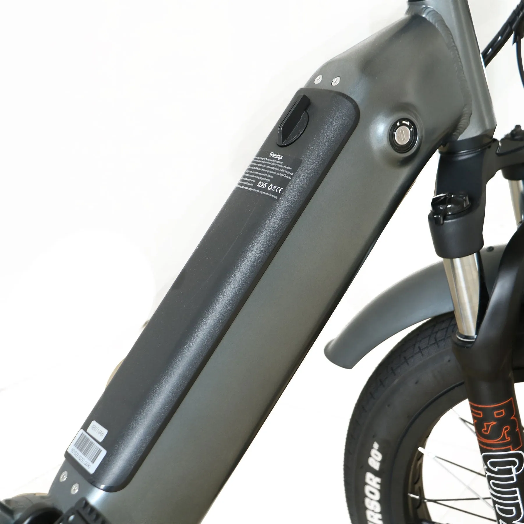 Coastal Cruiser 48V 750w Fat Tire Folding Step Thru Electric Bike