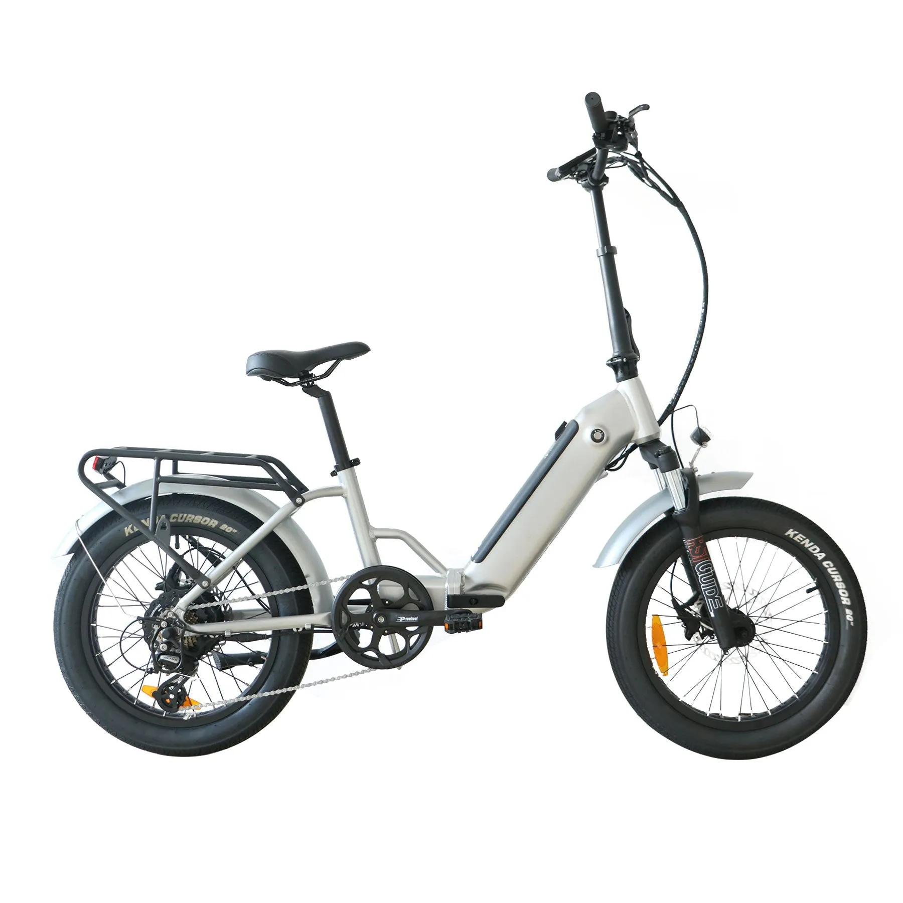 Coastal Cruiser 48V 750w Fat Tire Folding Step Thru Electric Bike