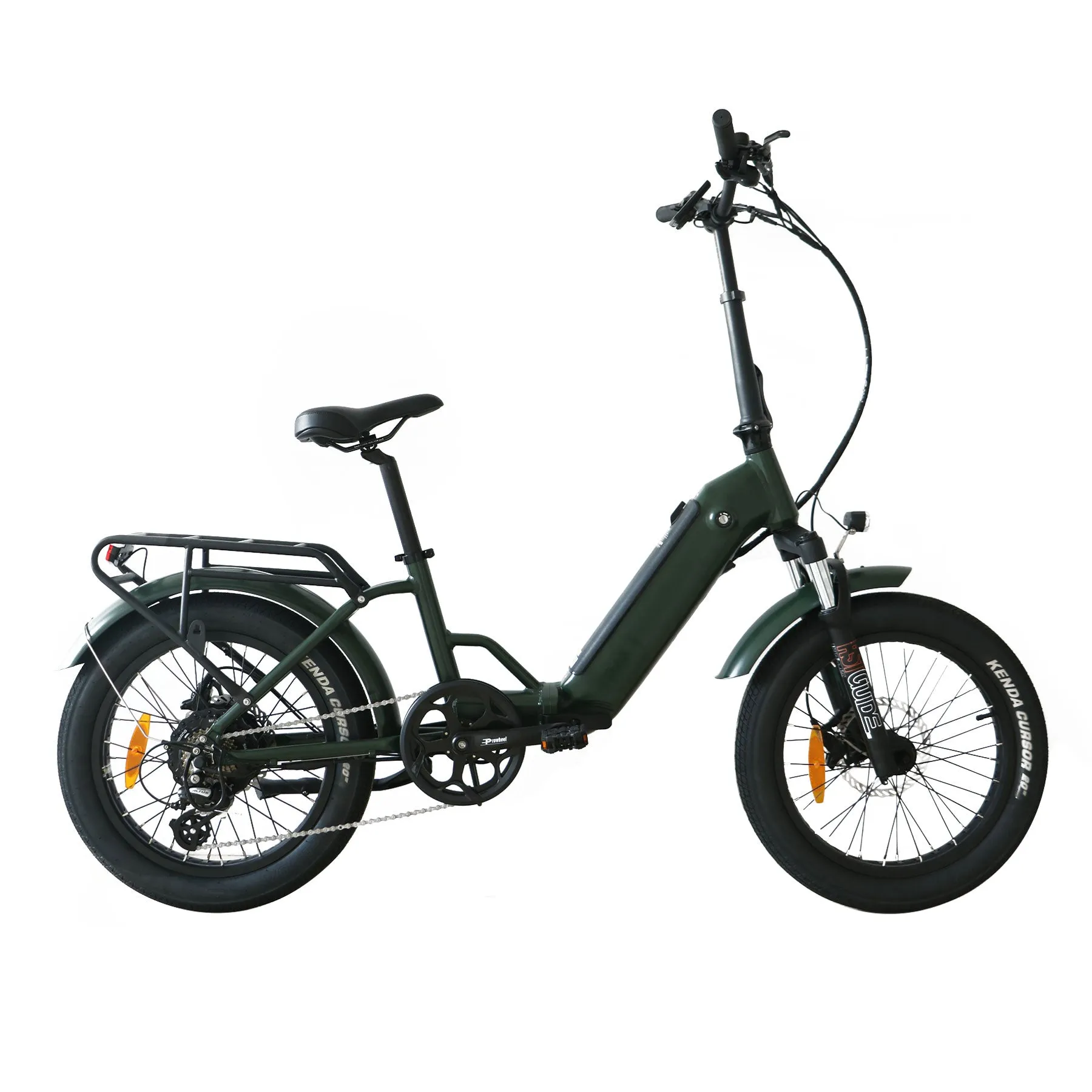 Coastal Cruiser 48V 750w Fat Tire Folding Step Thru Electric Bike