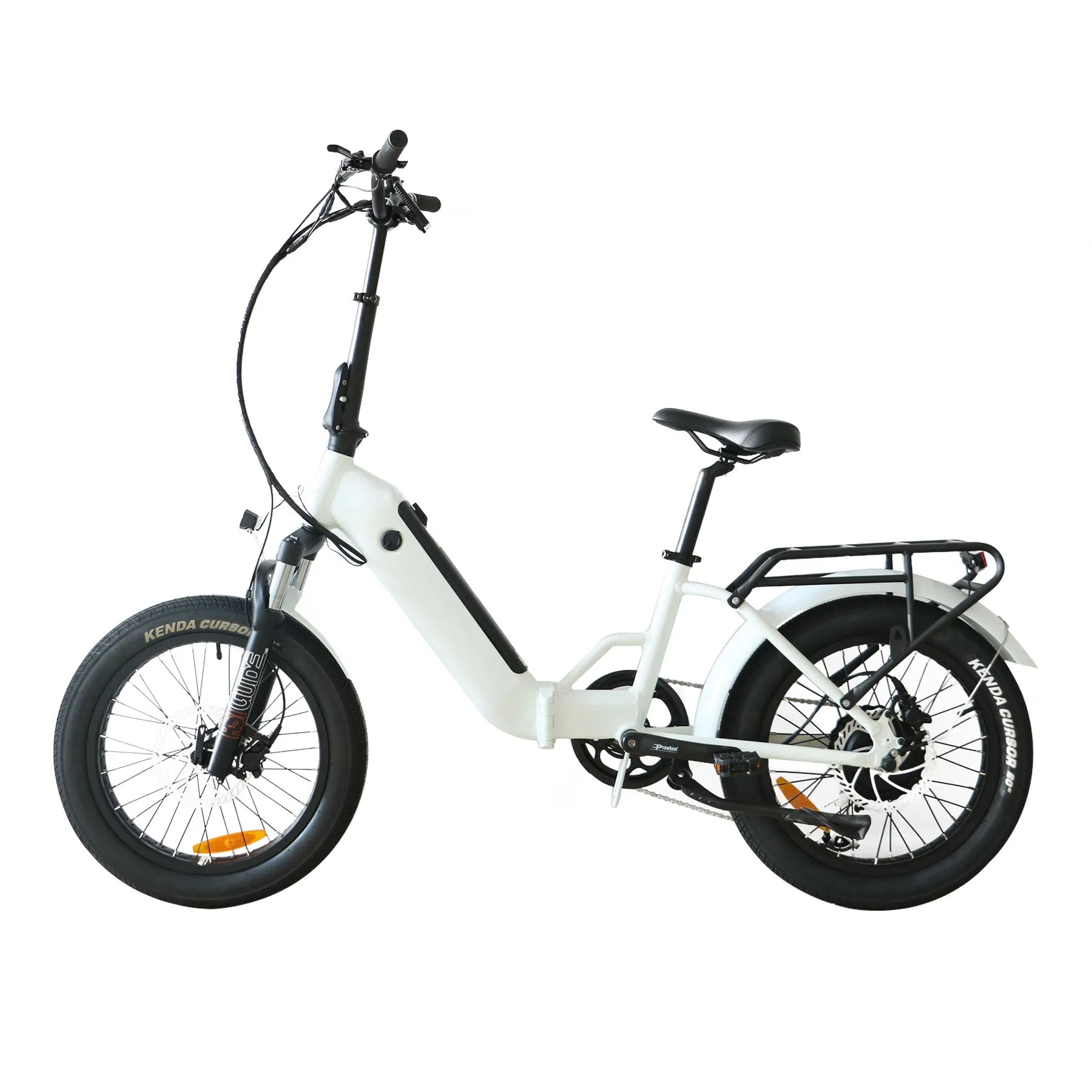 Coastal Cruiser 48V 750w Fat Tire Folding Step Thru Electric Bike