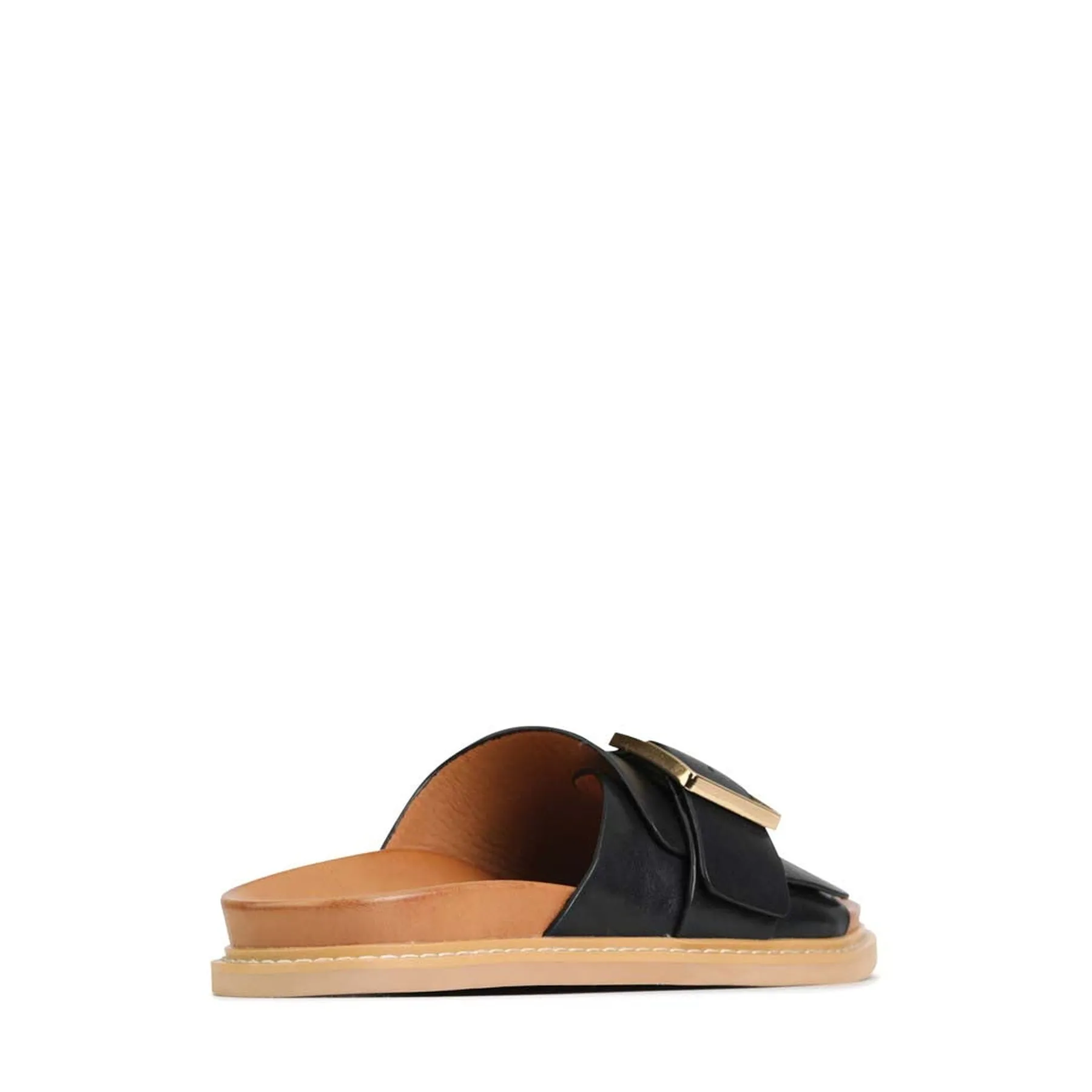 DEDE SLIDE SANDALS LEATHER