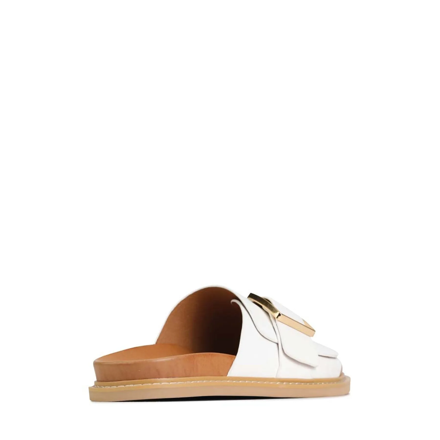 DEDE SLIDE SANDALS LEATHER