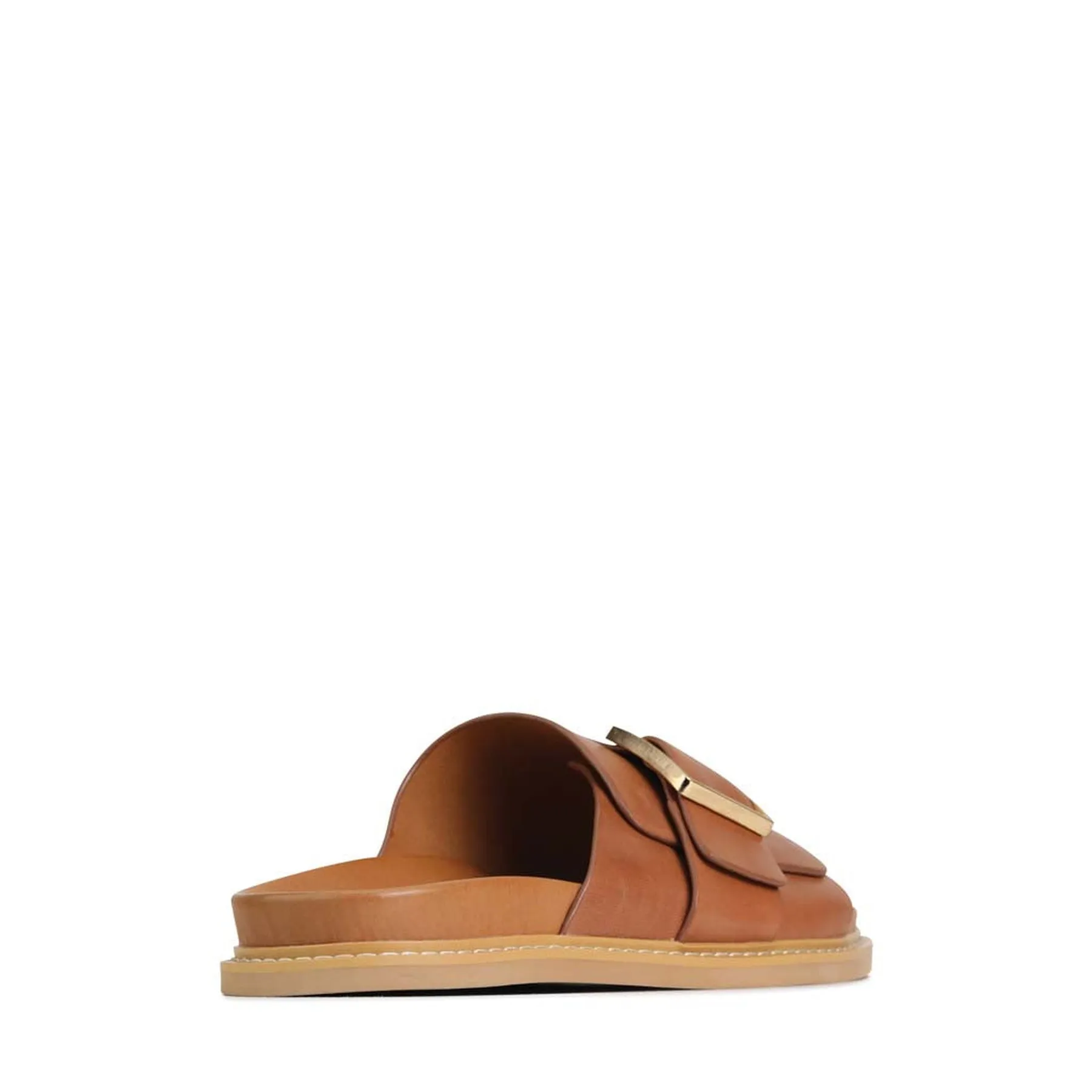 DEDE SLIDE SANDALS LEATHER