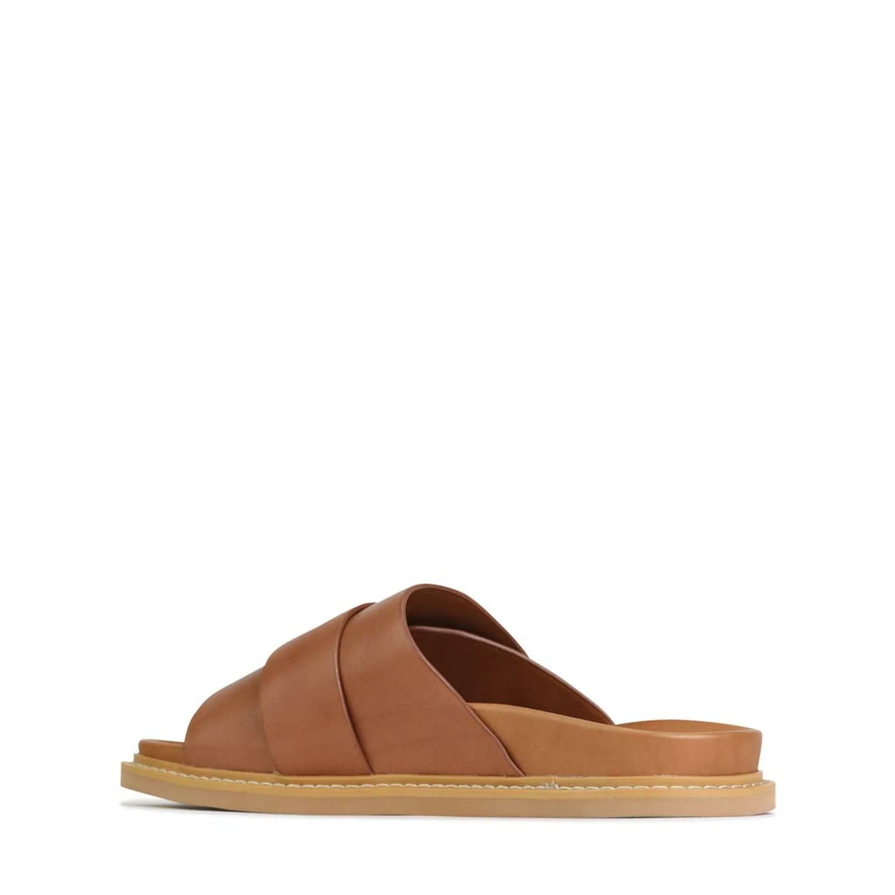 DEDE SLIDE SANDALS LEATHER