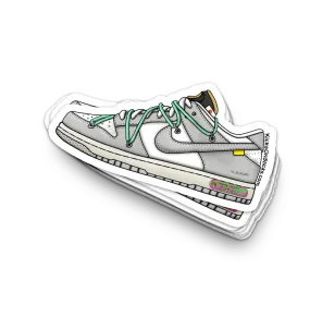 Dunk Low "Off-White Lot 4" Sneaker Sticker