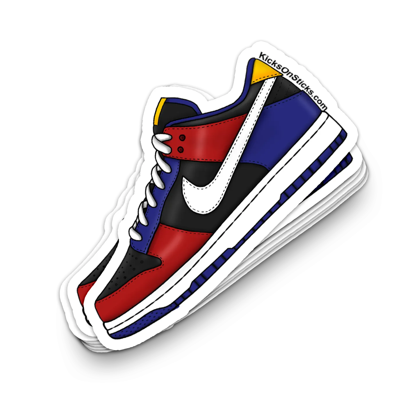 Dunk Low "TSU Tigers" Sneaker Sticker