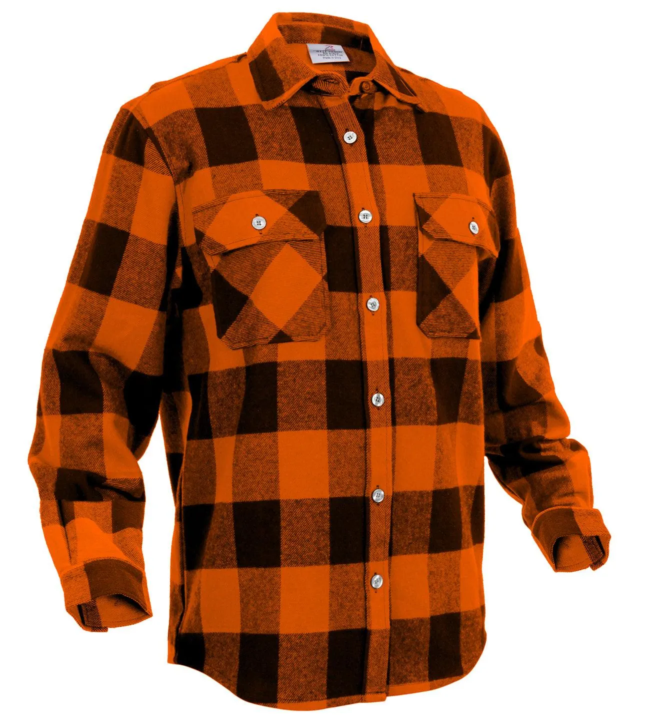 Extra Heavyweight Buffalo Plaid Flannel Shirt