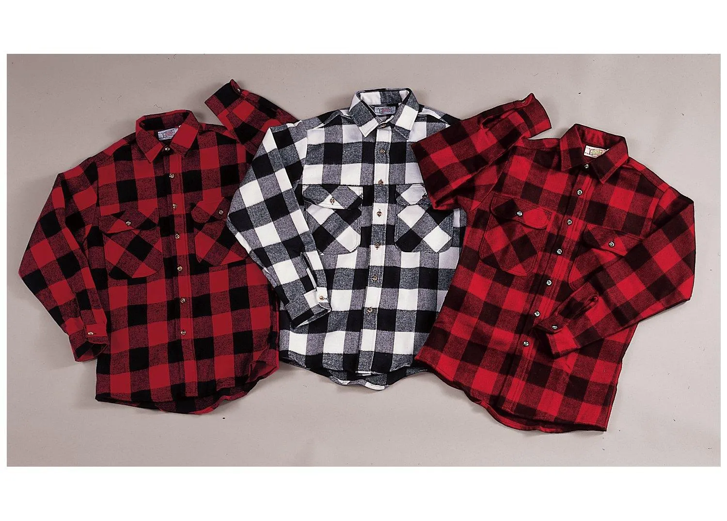 Extra Heavyweight Buffalo Plaid Flannel Shirt