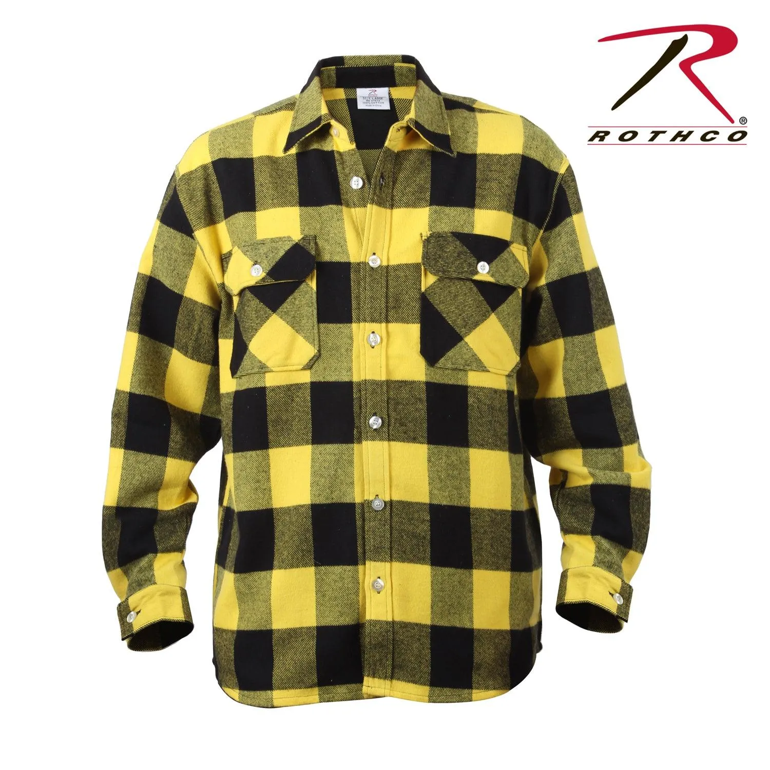 Extra Heavyweight Buffalo Plaid Flannel Shirt